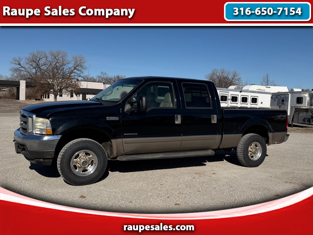 2002 Ford F-250 SD Lariat Crew Cab Short Bed 4WD