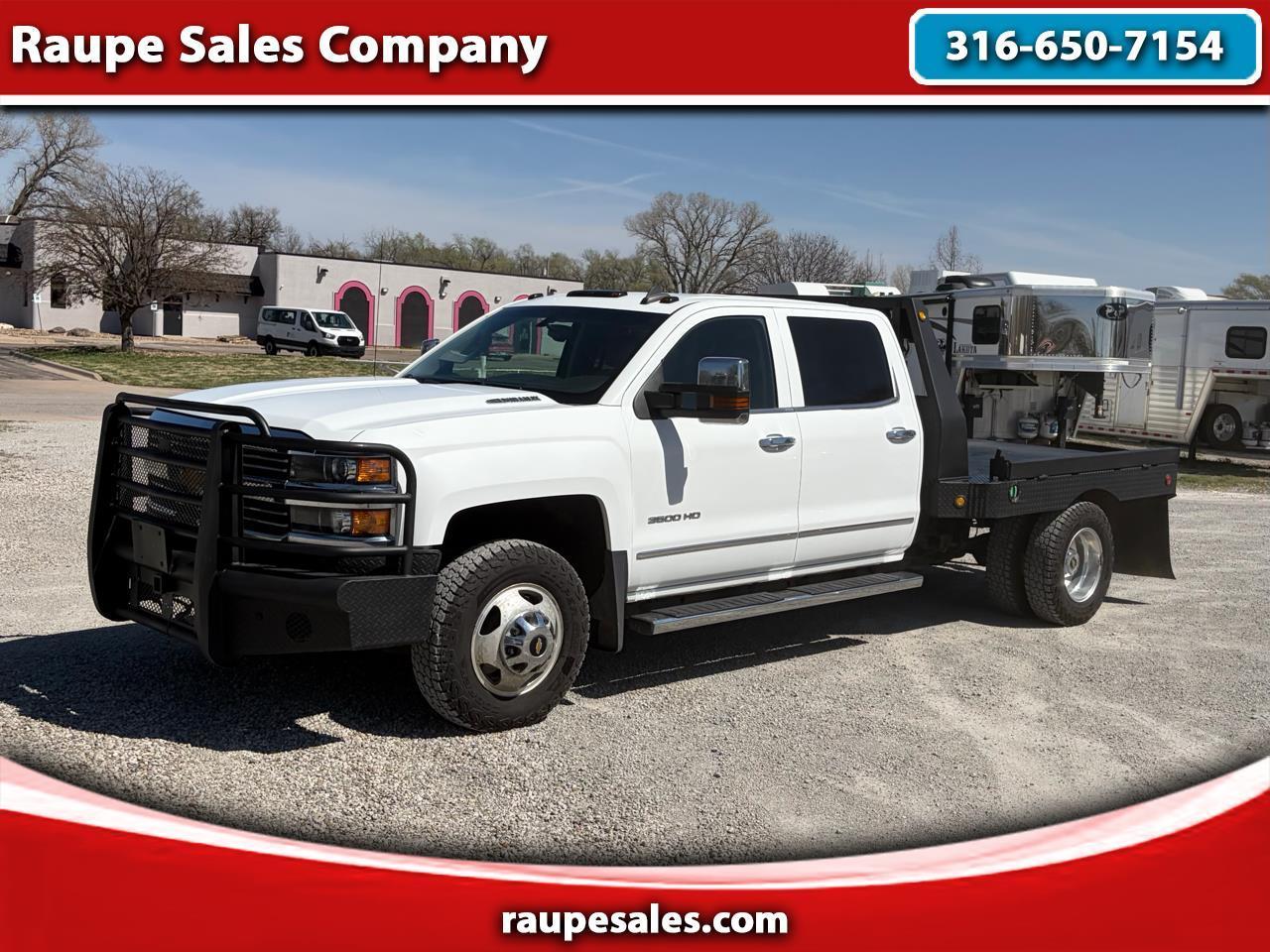 2016 Chevrolet Silverado 3500HD LTZ Crew Cab 4WD Flat Bed
