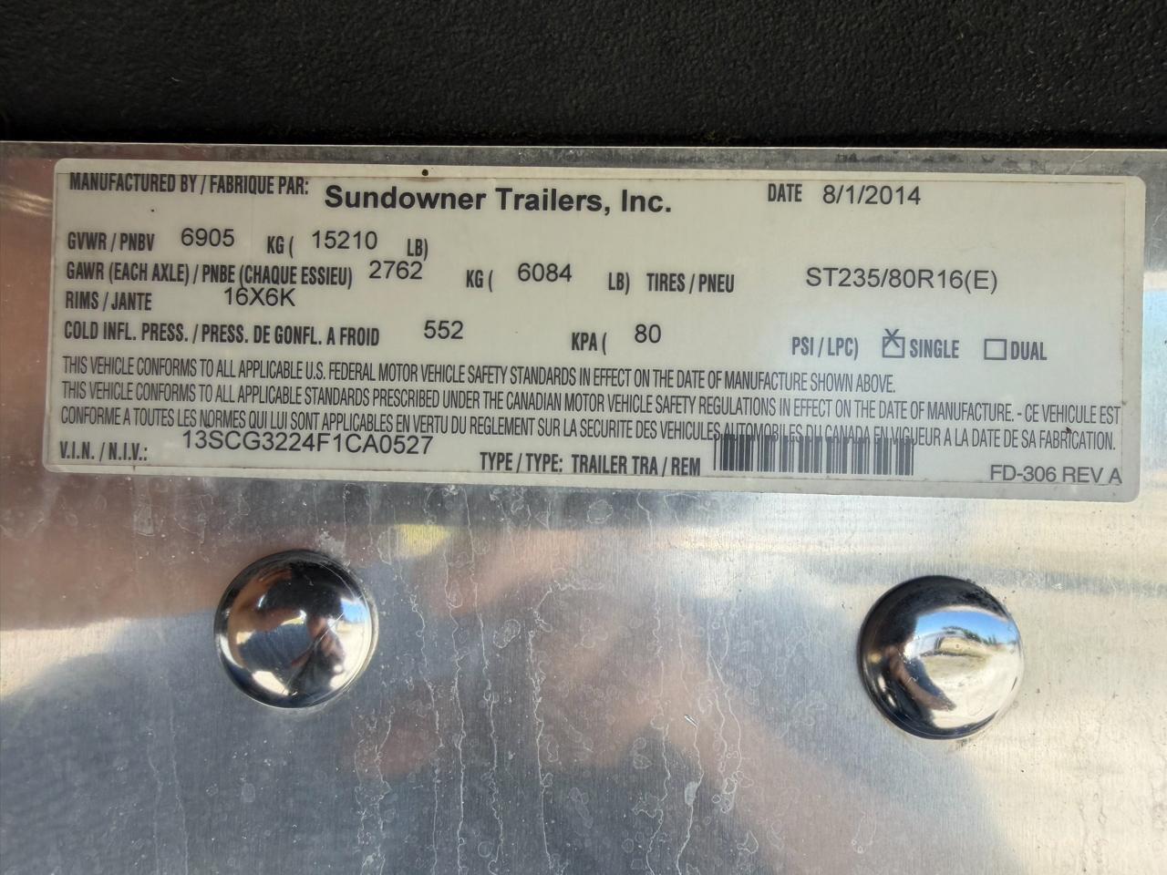 Sundowner Special Edition  2015