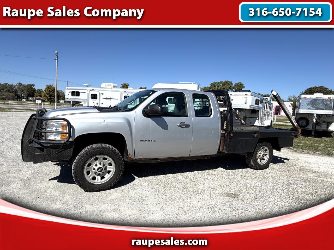 2013 Chevrolet Silverado 3500HD Work Truck Ext. Cab Dew Eze Bale Bed 4WD
