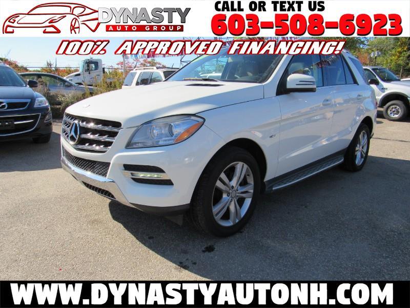 Used 2012 Mercedes Benz M Class Ml350 4matic For Sale In