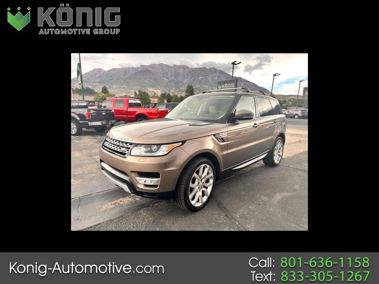Land Rover Range Rover Sport 4WD 4dr Supercharged 2015