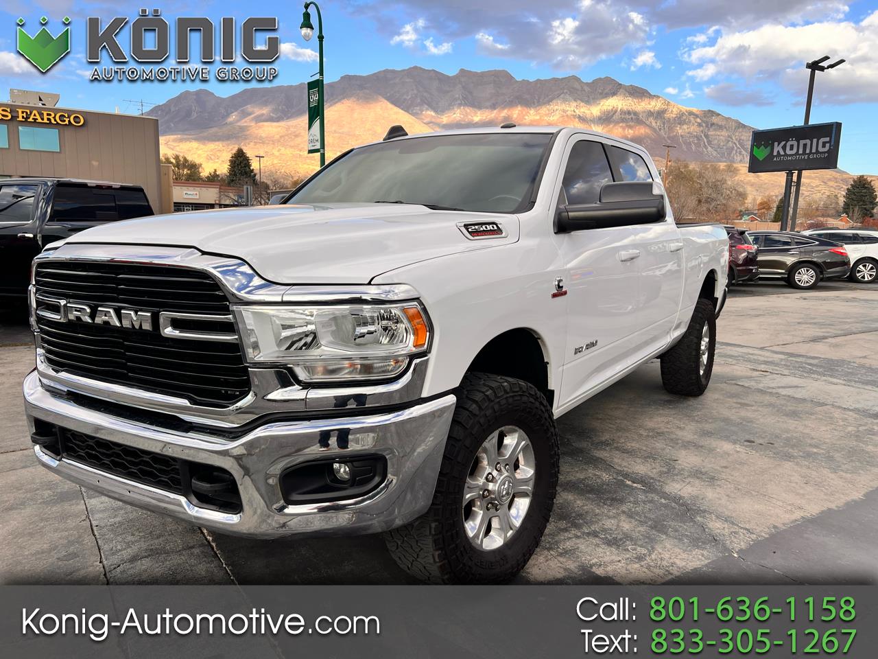 2020 RAM 2500 Big Horn 4x4 Crew Cab 6'4" Box