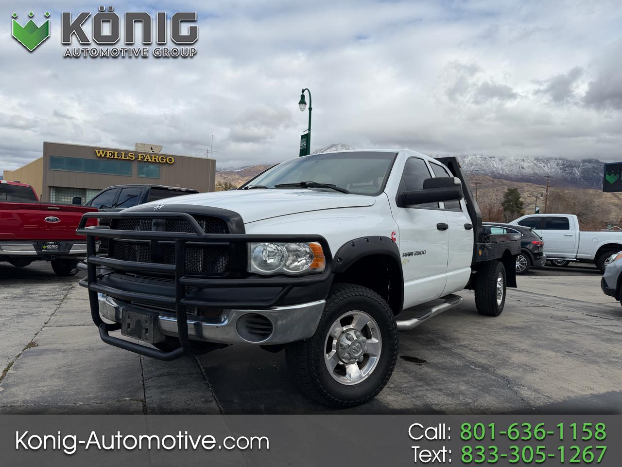 2004 Dodge Ram 2500 4dr Quad Cab 160.5" WB 4WD ST