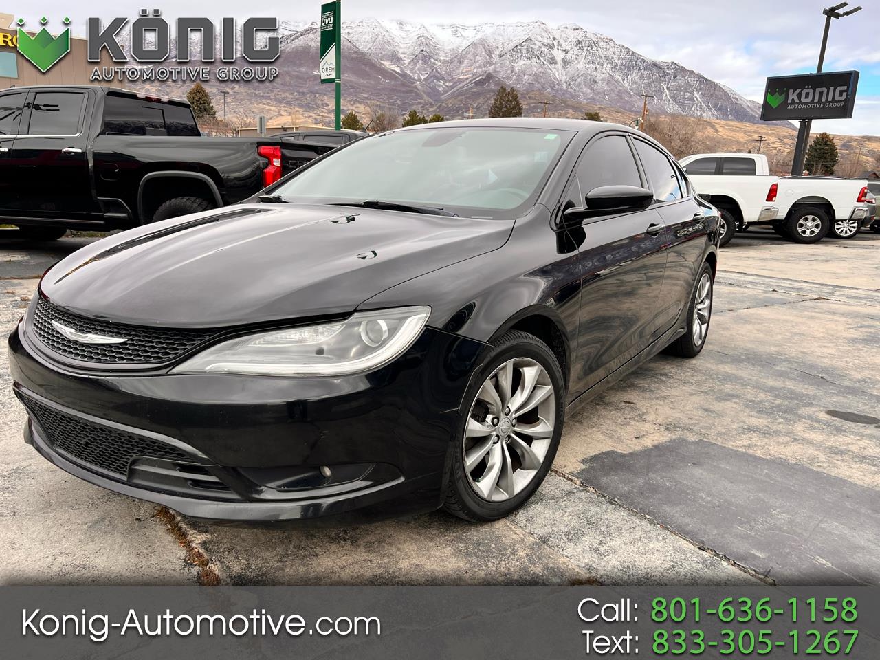 2016 Chrysler 200 4dr Sdn S AWD
