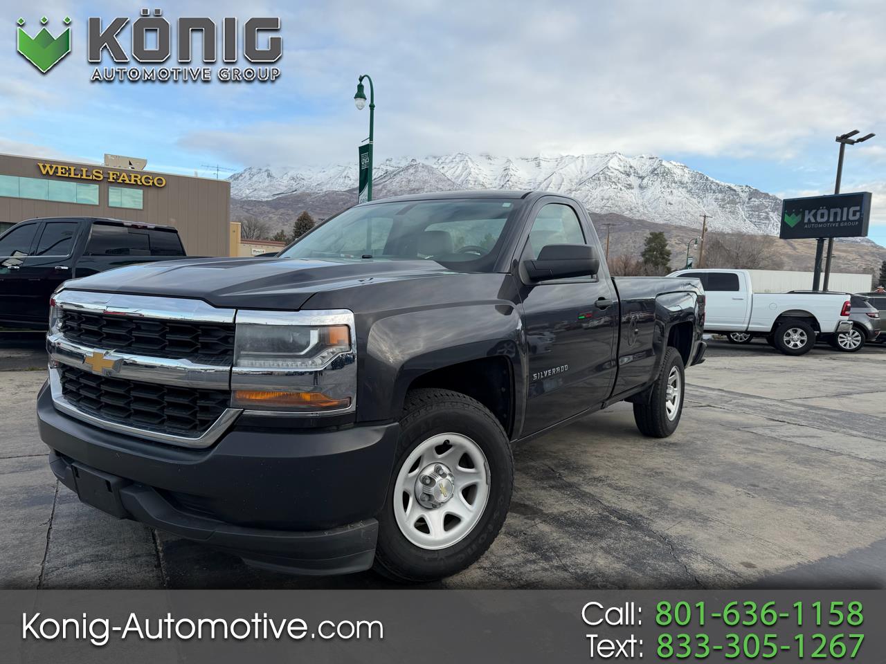 2016 Chevrolet Silverado 1500 2WD Reg Cab 133.0" Work Truck