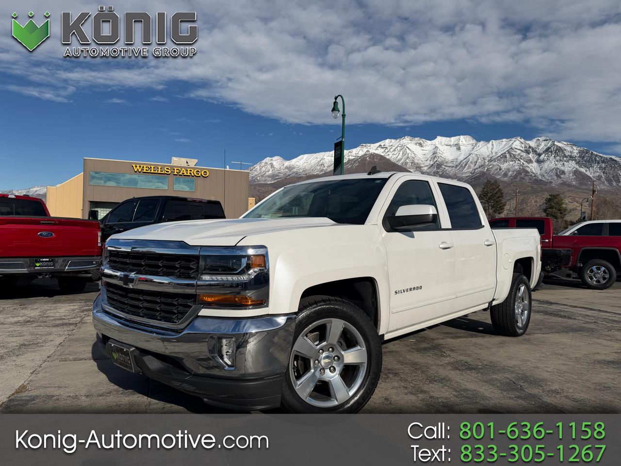 2018 Chevrolet Silverado 1500 2WD Crew Cab 143.5" LT w/1LT