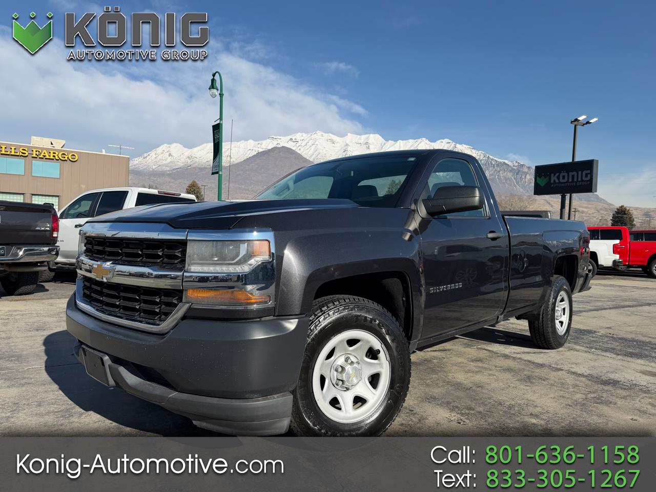 Chevrolet Silverado 1500 2WD Reg Cab 133.0" Work Truck 2016