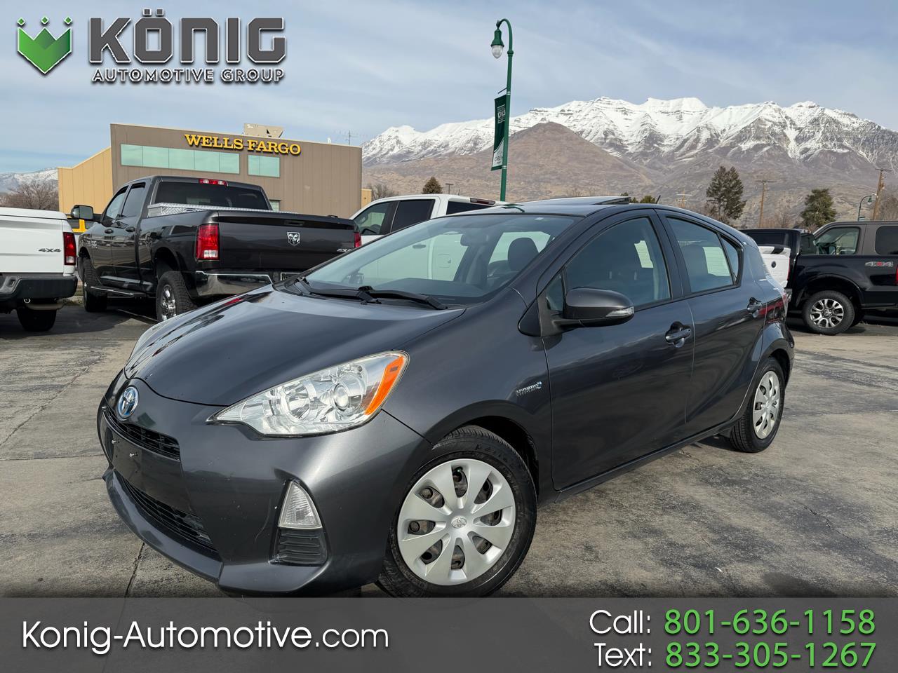 2013 Toyota Prius c 5dr HB Three (Natl)