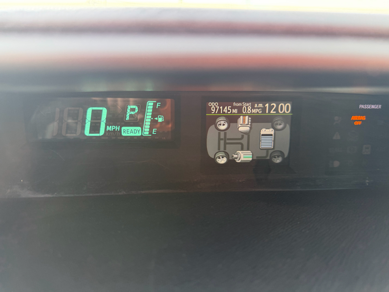 Toyota Prius c 5dr HB Three (Natl) 2013