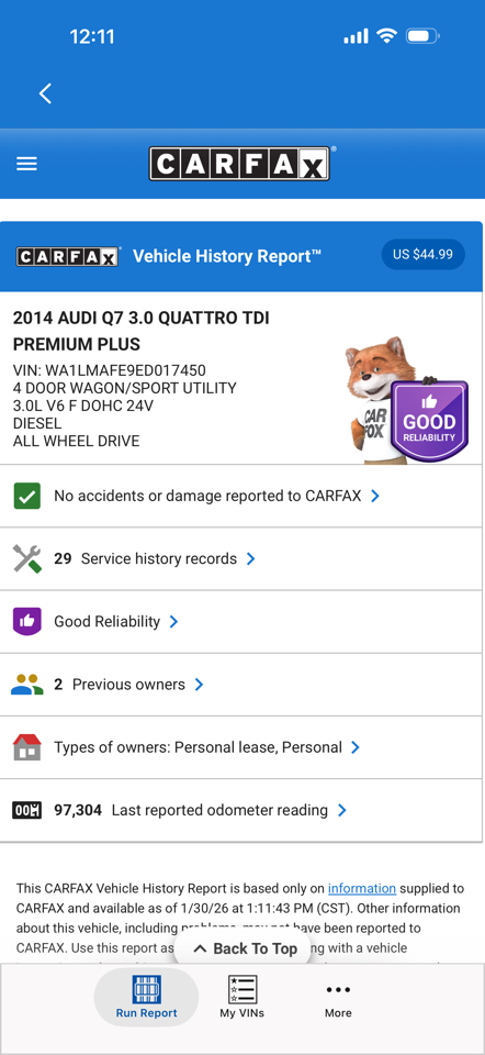 Audi Q7 quattro 4dr 3.0L TDI Premium Plus 2014