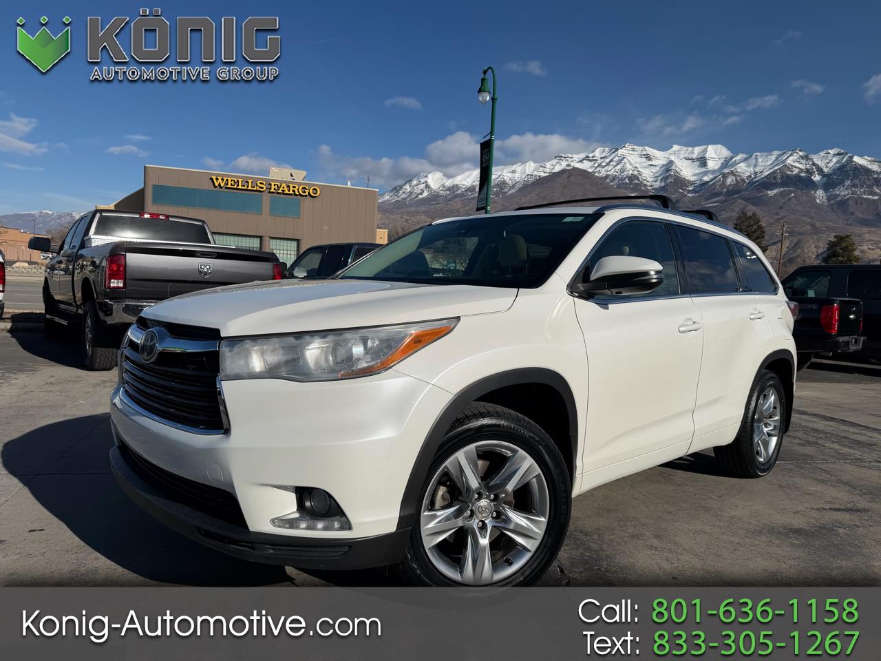 2015 Toyota Highlander AWD 4dr V6 Limited (Natl)