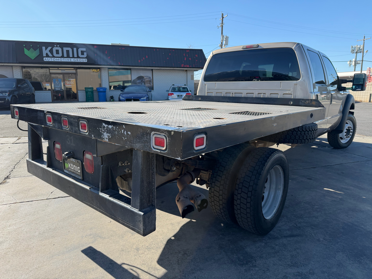 Ford Super Duty F-450 DRW 4WD Crew Cab 176" WB 60" CA Lariat 2012