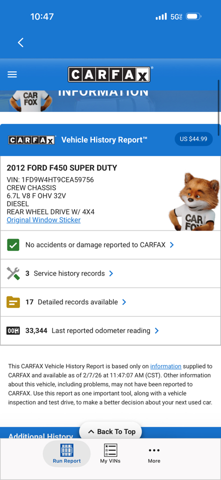 Ford Super Duty F-450 DRW 4WD Crew Cab 176" WB 60" CA Lariat 2012