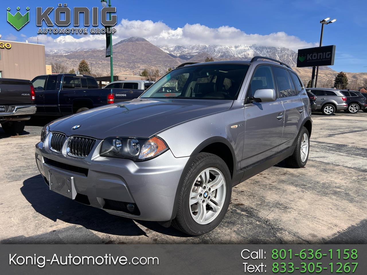2006 BMW X3 X3 4dr AWD 3.0i