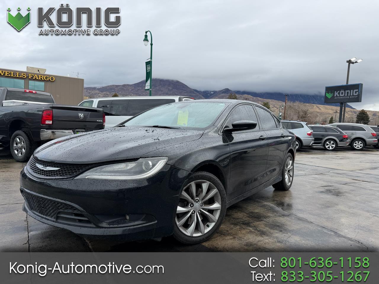 2016 Chrysler 200 4dr Sdn S AWD