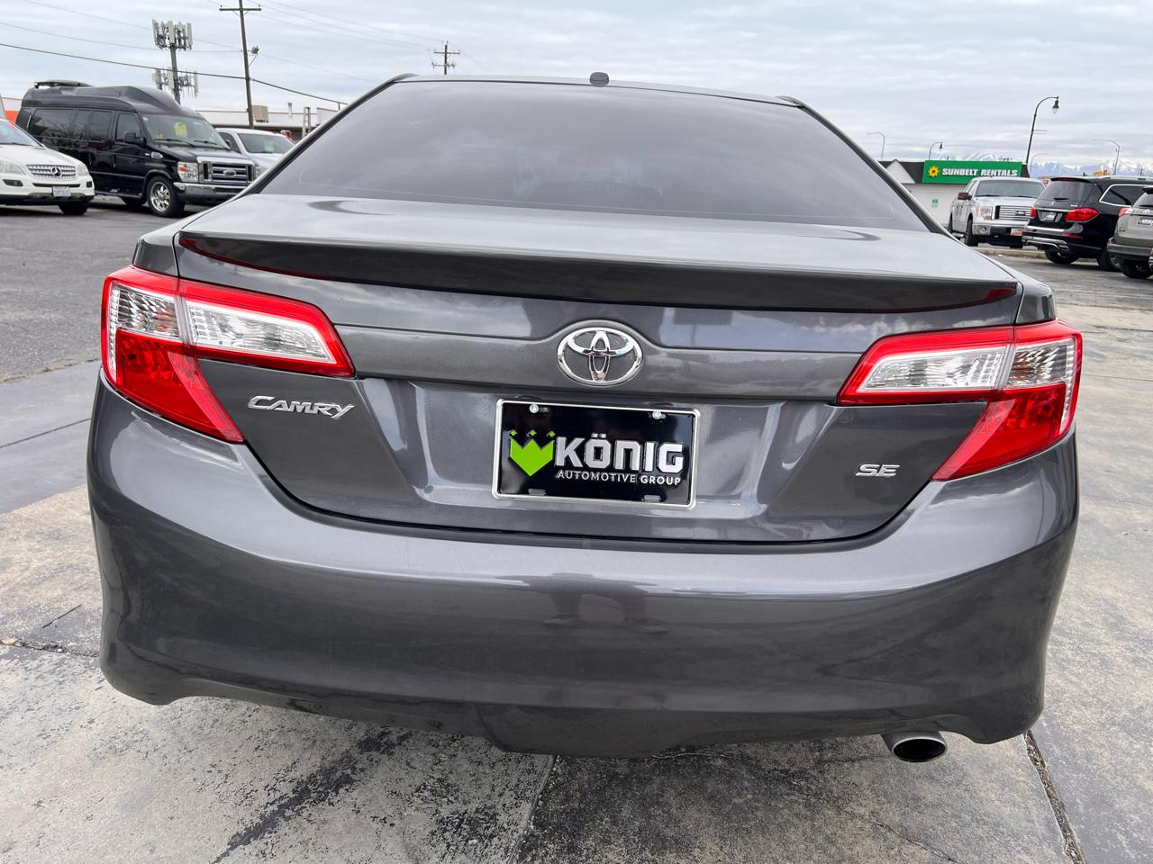 Toyota Camry 4dr Sdn I4 Auto SE Sport Limited Edition (Natl) 2012