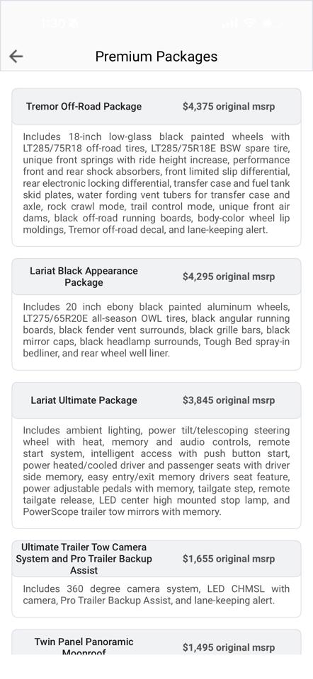 Ford Super Duty F-250 SRW 4WD Crew Cab 156" Lariat 2022