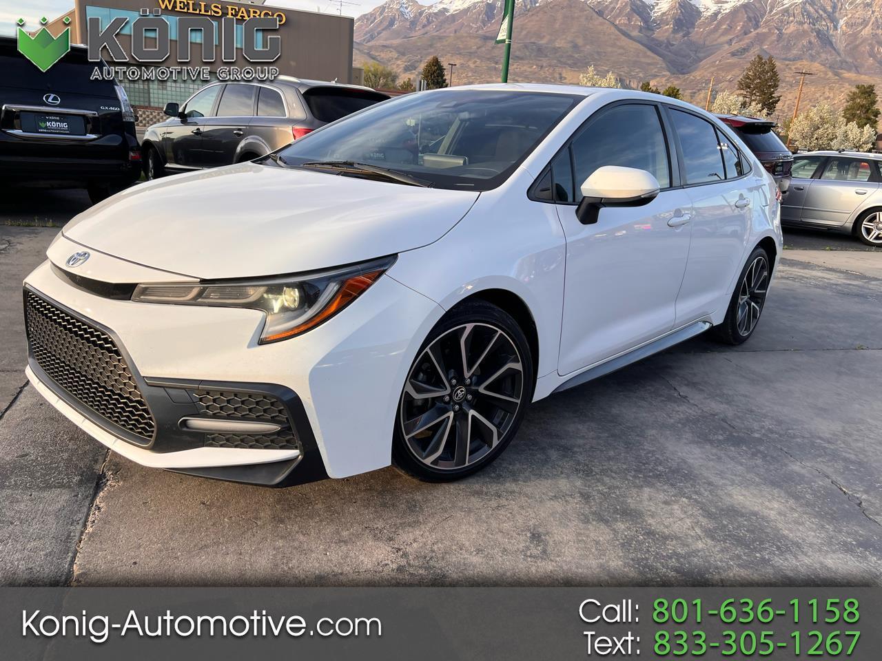 Toyota Corolla SE Manual (Natl) 2020