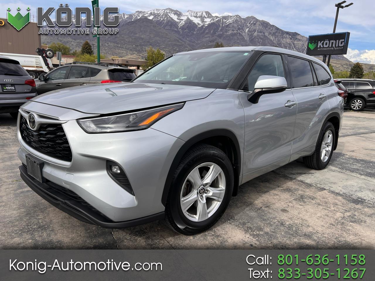 2021 Toyota Highlander LE AWD (Natl)