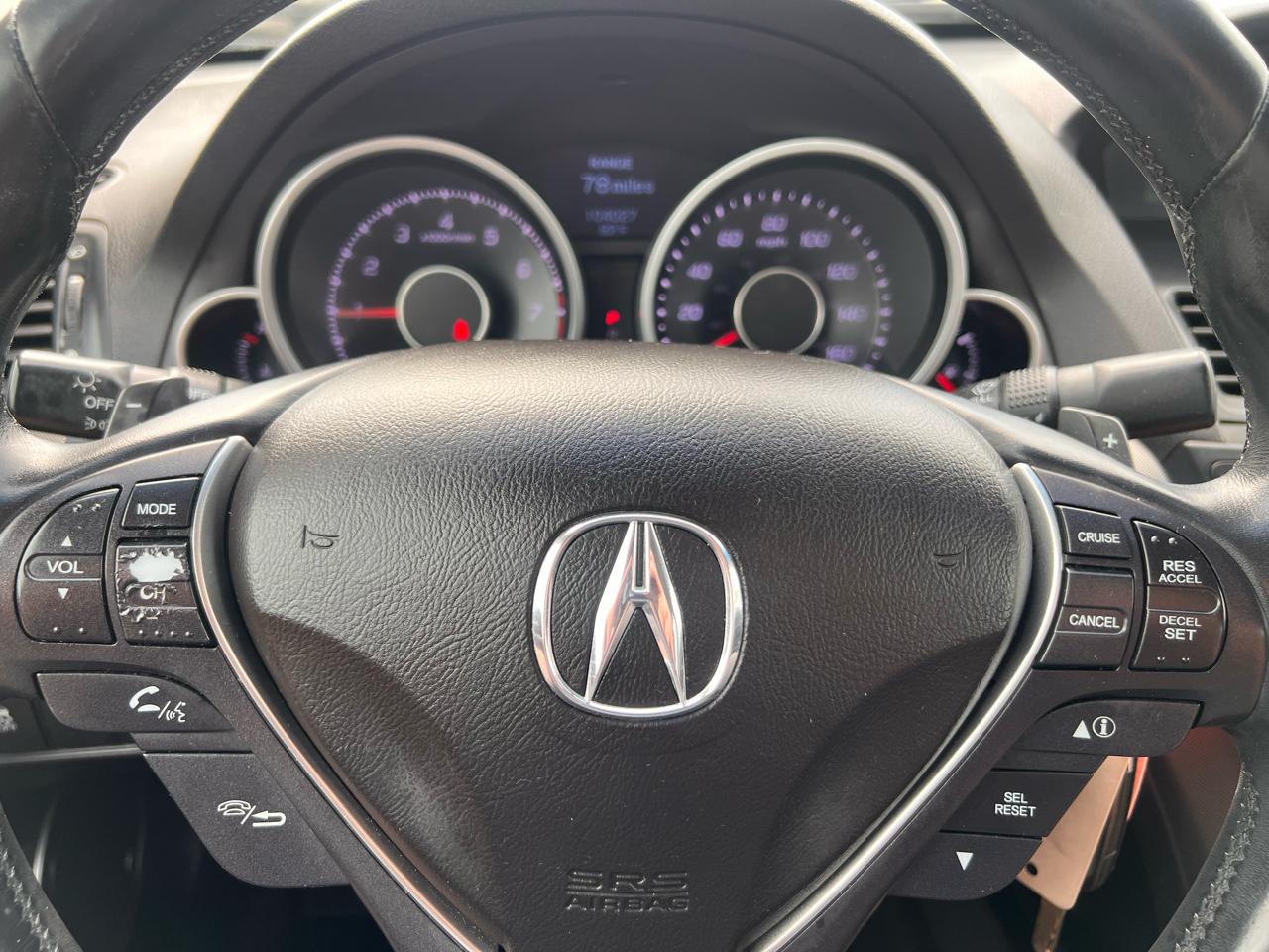 Acura TL 4dr Sdn Auto 2WD 2012