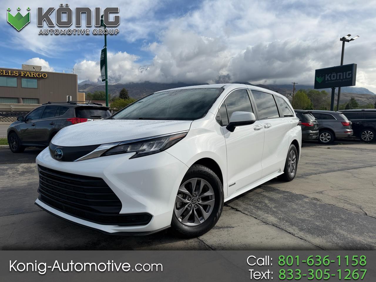 Toyota Sienna LE FWD 8-Passenger (Natl) 2021