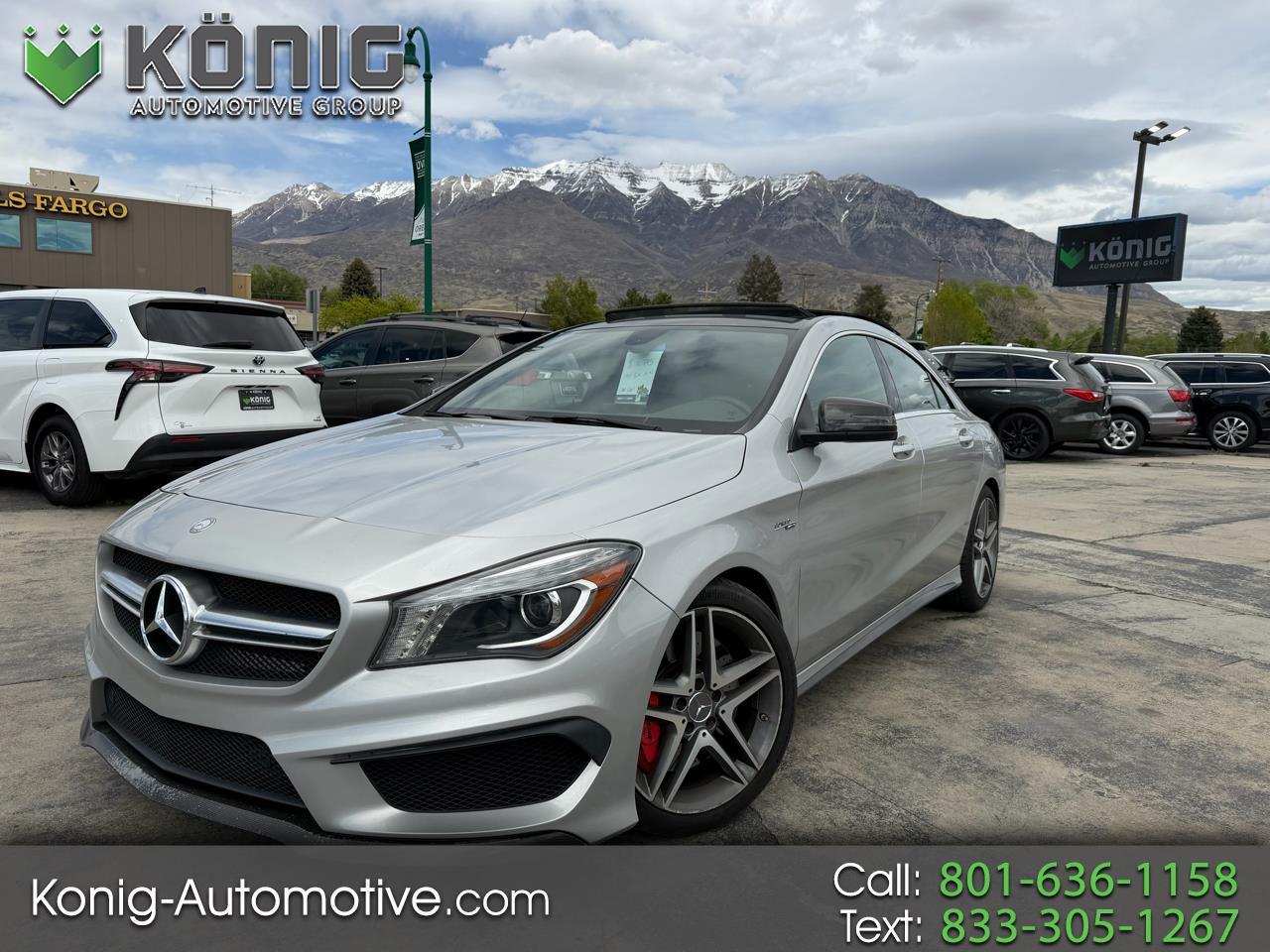 2014 Mercedes-Benz CLA-Class 4dr Sdn CLA 45 AMG 4MATIC