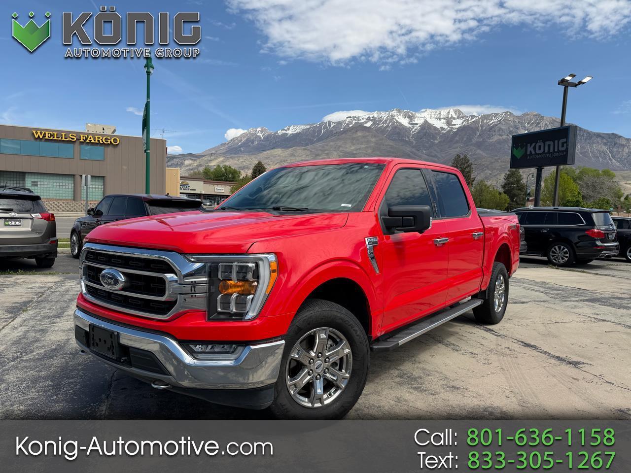 2021 Ford F-150 4WD SuperCrew 145" XLT