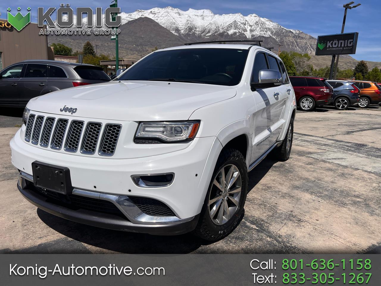 2014 Jeep Grand Cherokee 4WD 4dr Summit