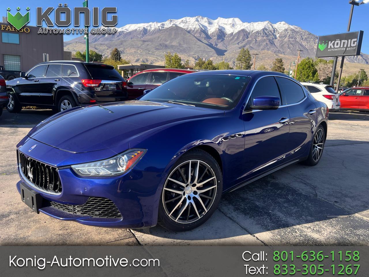 2014 Maserati Ghibli 4dr Sdn S Q4