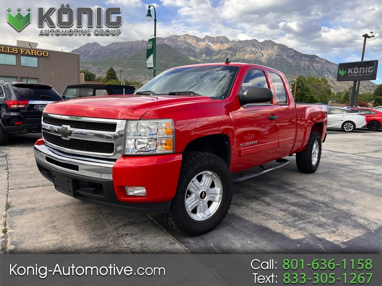 2011 Chevrolet Silverado 1500 4WD Ext Cab 143.5" LT