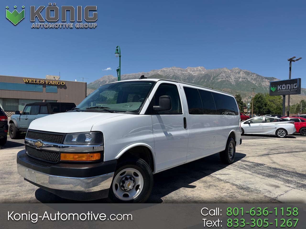 2025 Chevrolet Express Passenger RWD 3500 155" LT
