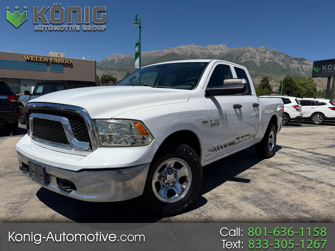RAM 1500 4WD Quad Cab 140.5" Tradesman 2017