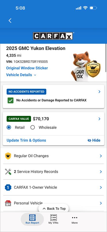 GMC Yukon 4WD 4dr Elevation 2025
