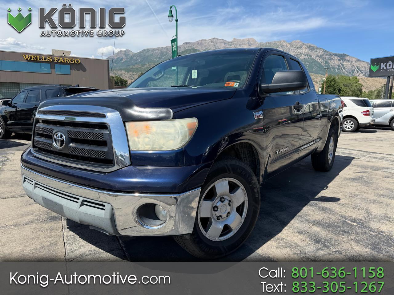 Toyota Tundra 4WD Truck Dbl 5.7L FFV V8 6-Spd AT (Natl) 2010
