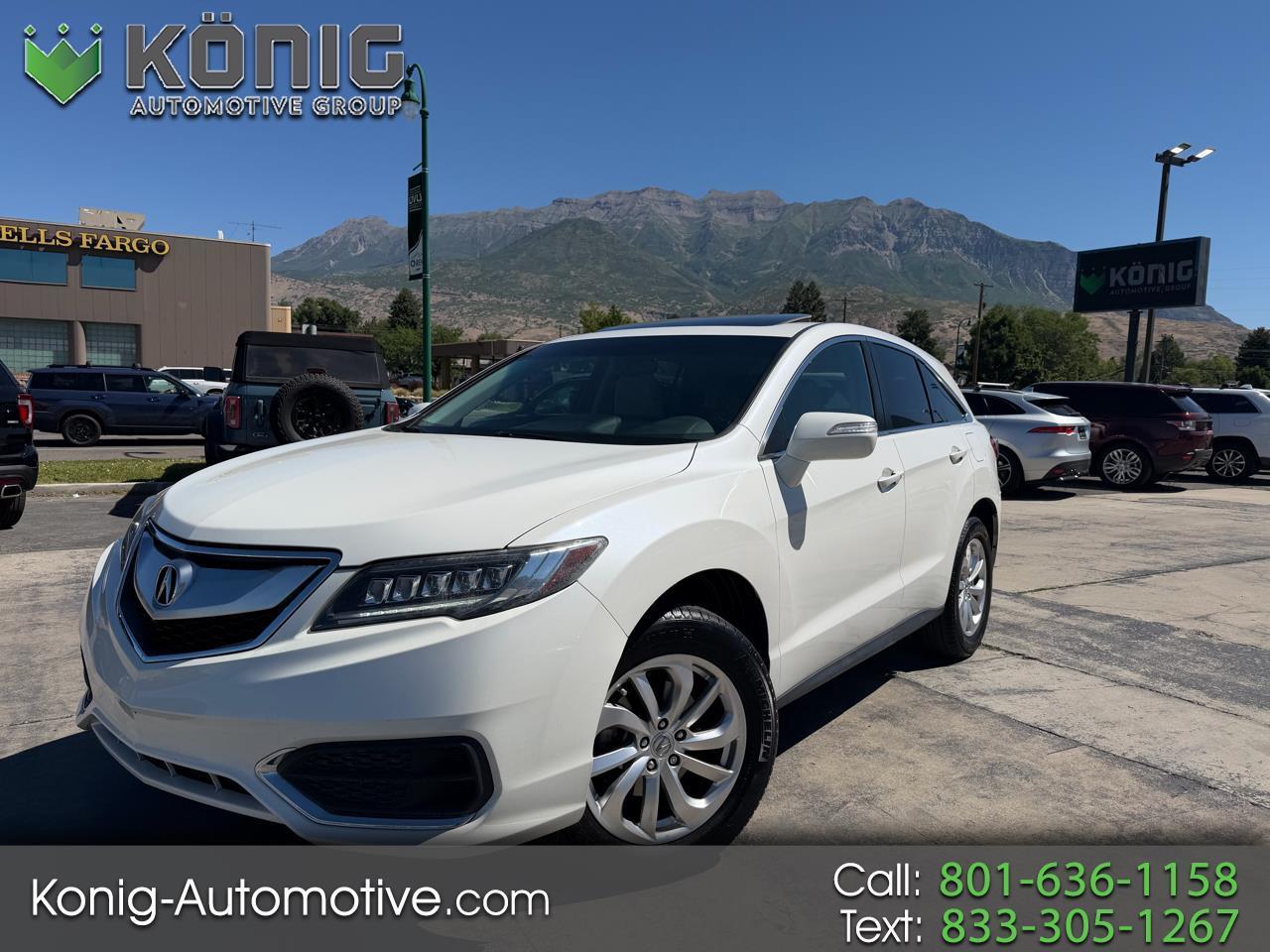 2018 Acura RDX AWD w/Technology/AcuraWatch Plus Pkg