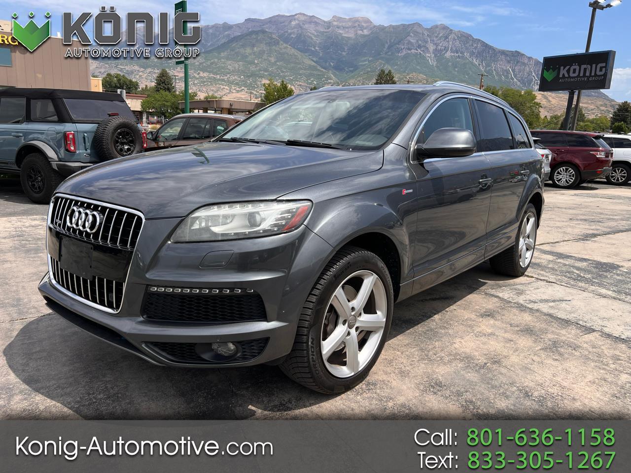 2014 Audi Q7 quattro 4dr 3.0T S line Prestige