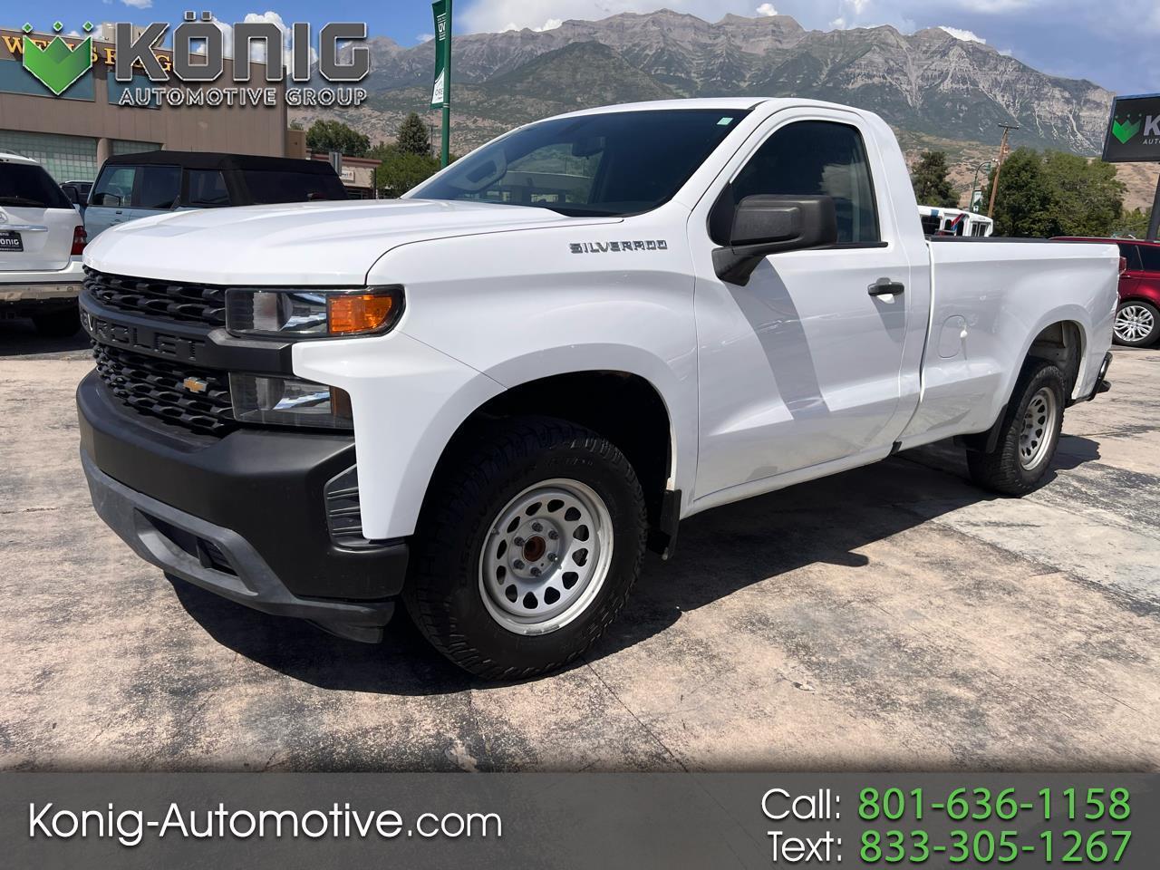 2019 Chevrolet Silverado 1500 2WD Reg Cab 140" Work Truck