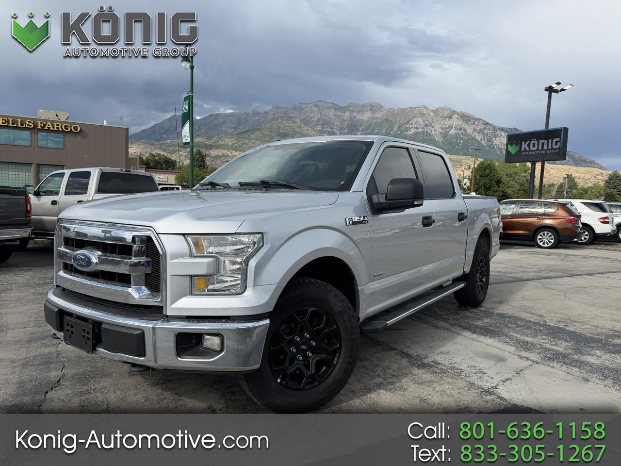 2015 Ford F-150 4WD SuperCrew 145" XLT