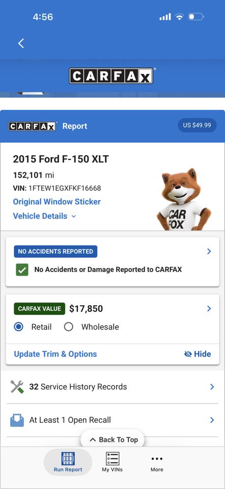 Ford F-150 4WD SuperCrew 145" XLT 2015