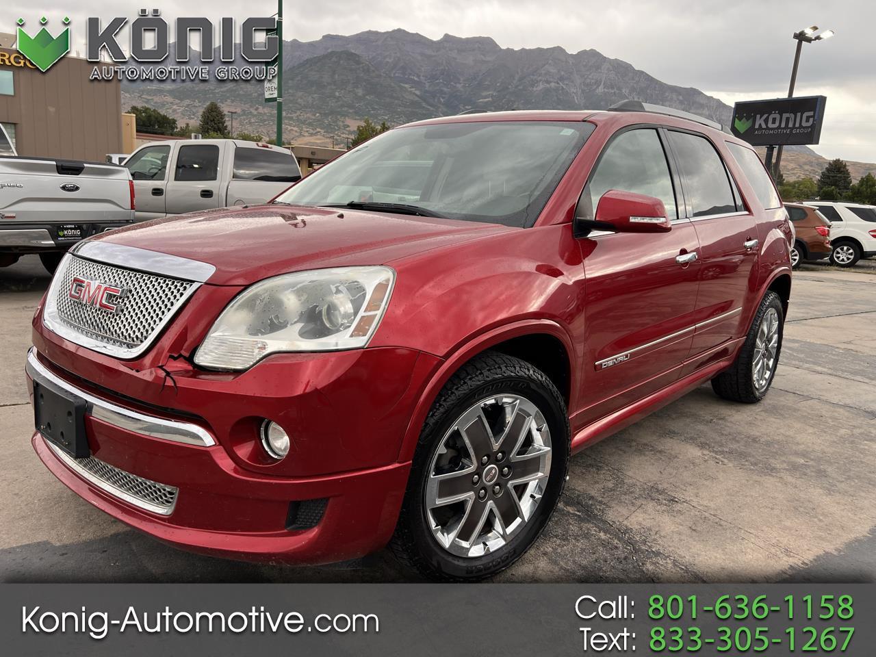 2012 GMC Acadia FWD 4dr Denali