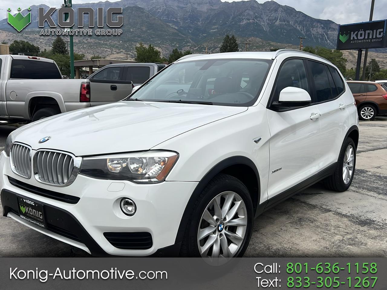 2017 BMW X3 xDrive28i Sports Activity Vehicle