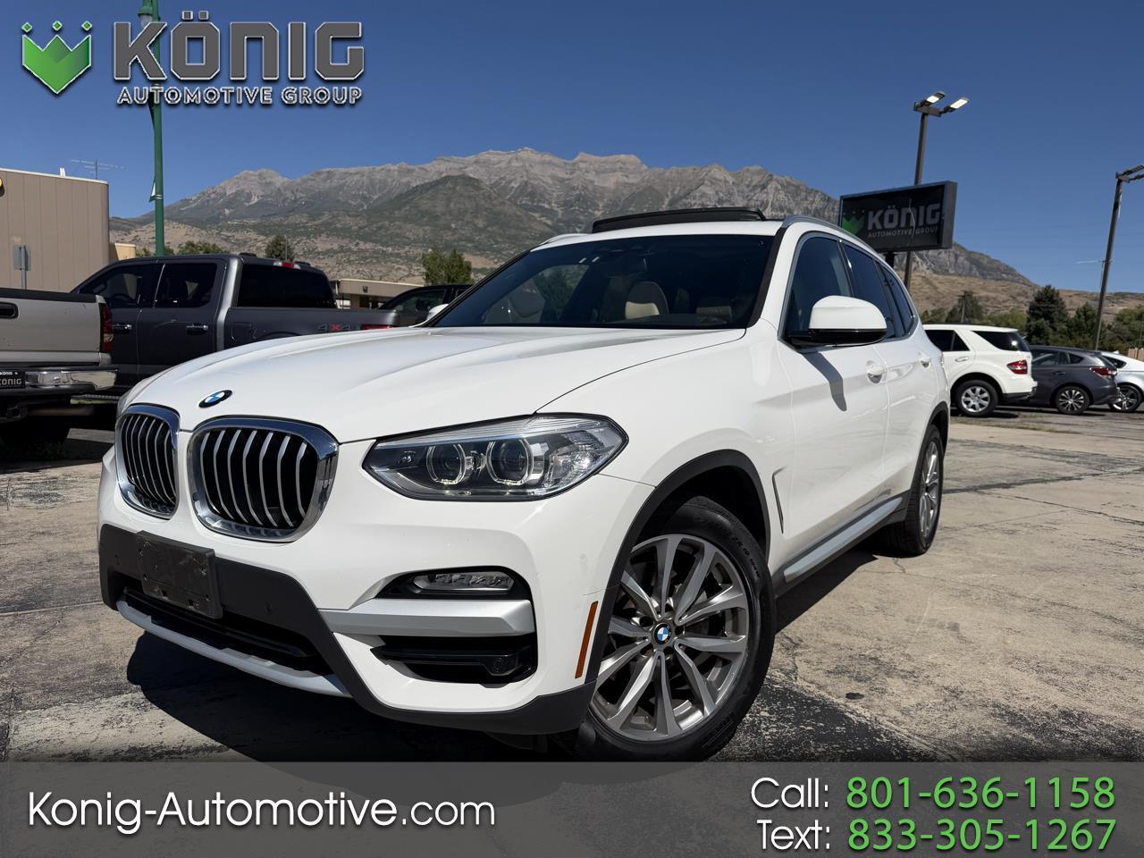 BMW X3 xDrive30i Sports Activity Vehicle 2019
