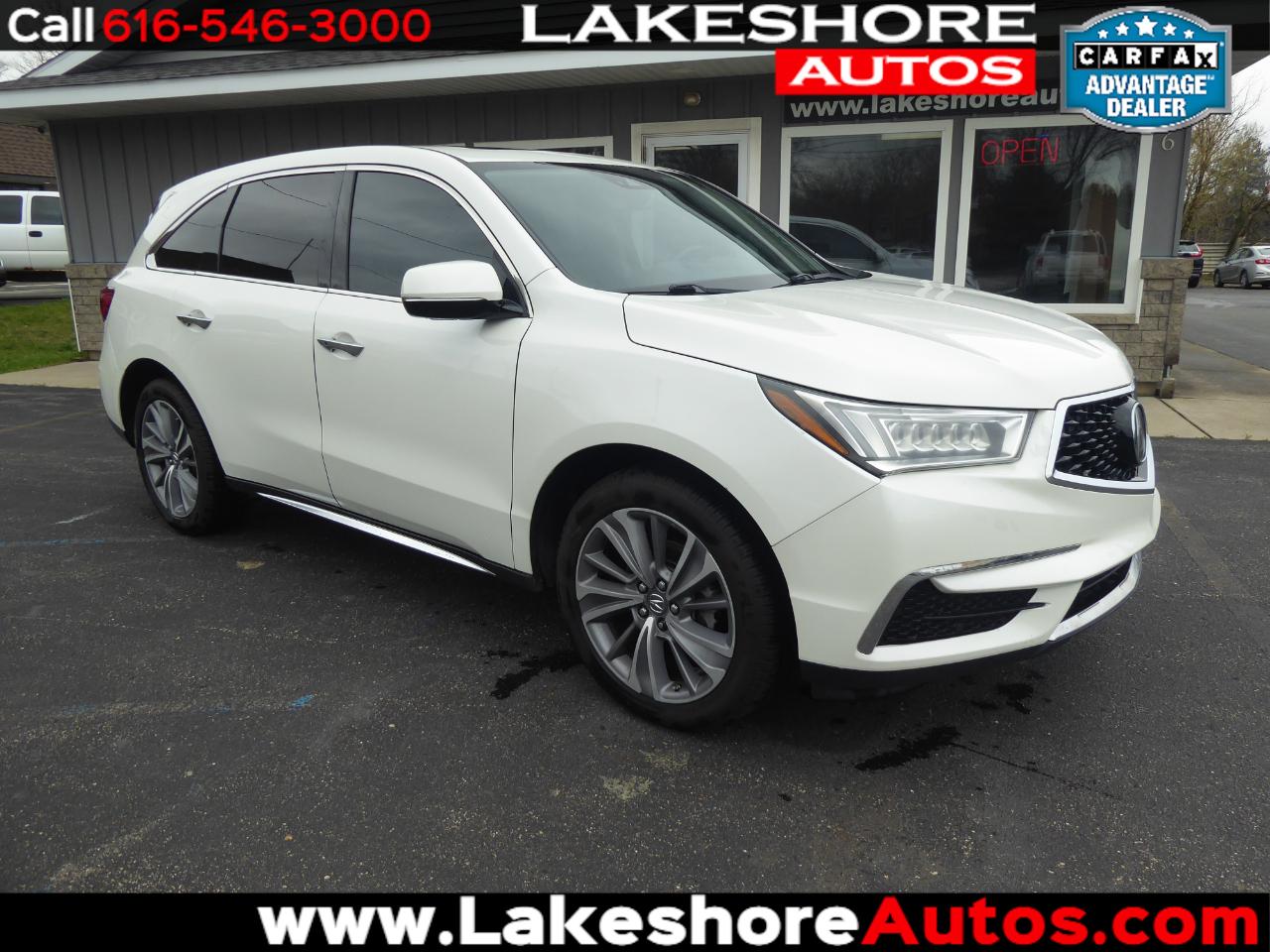 2018 Acura MDX SH-AWD 9-Spd AT w/Tech Package