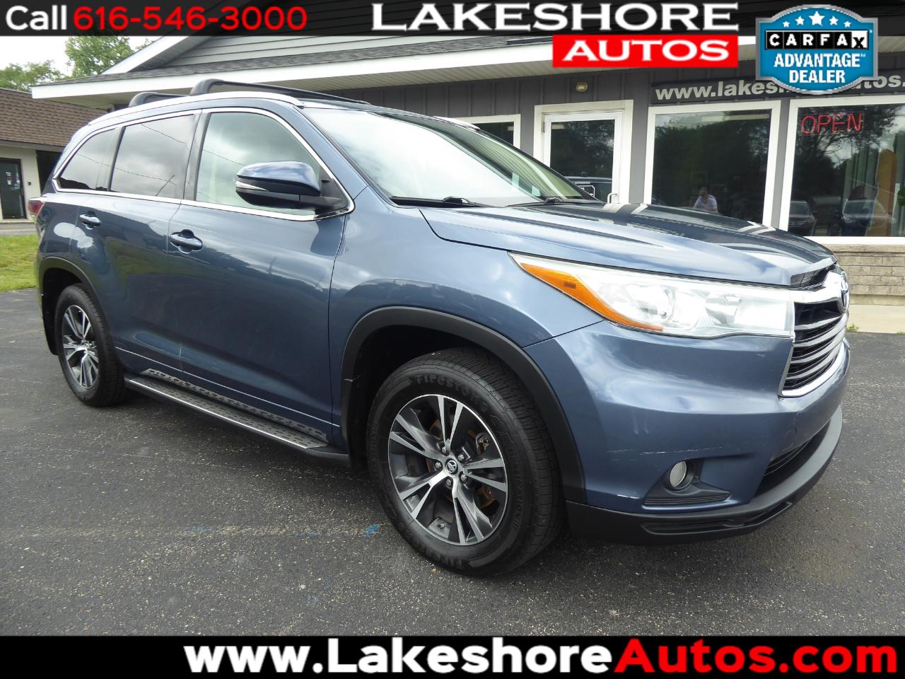 Toyota Highlander XLE AWD V6 2016
