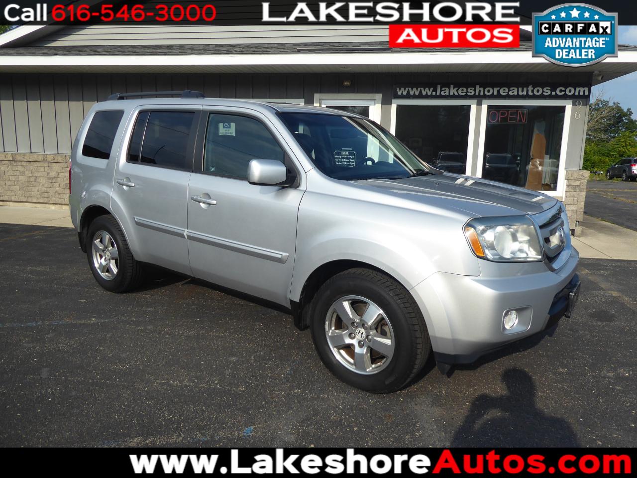 2011 Honda Pilot EX-L 4WD 5-Spd AT with DVD