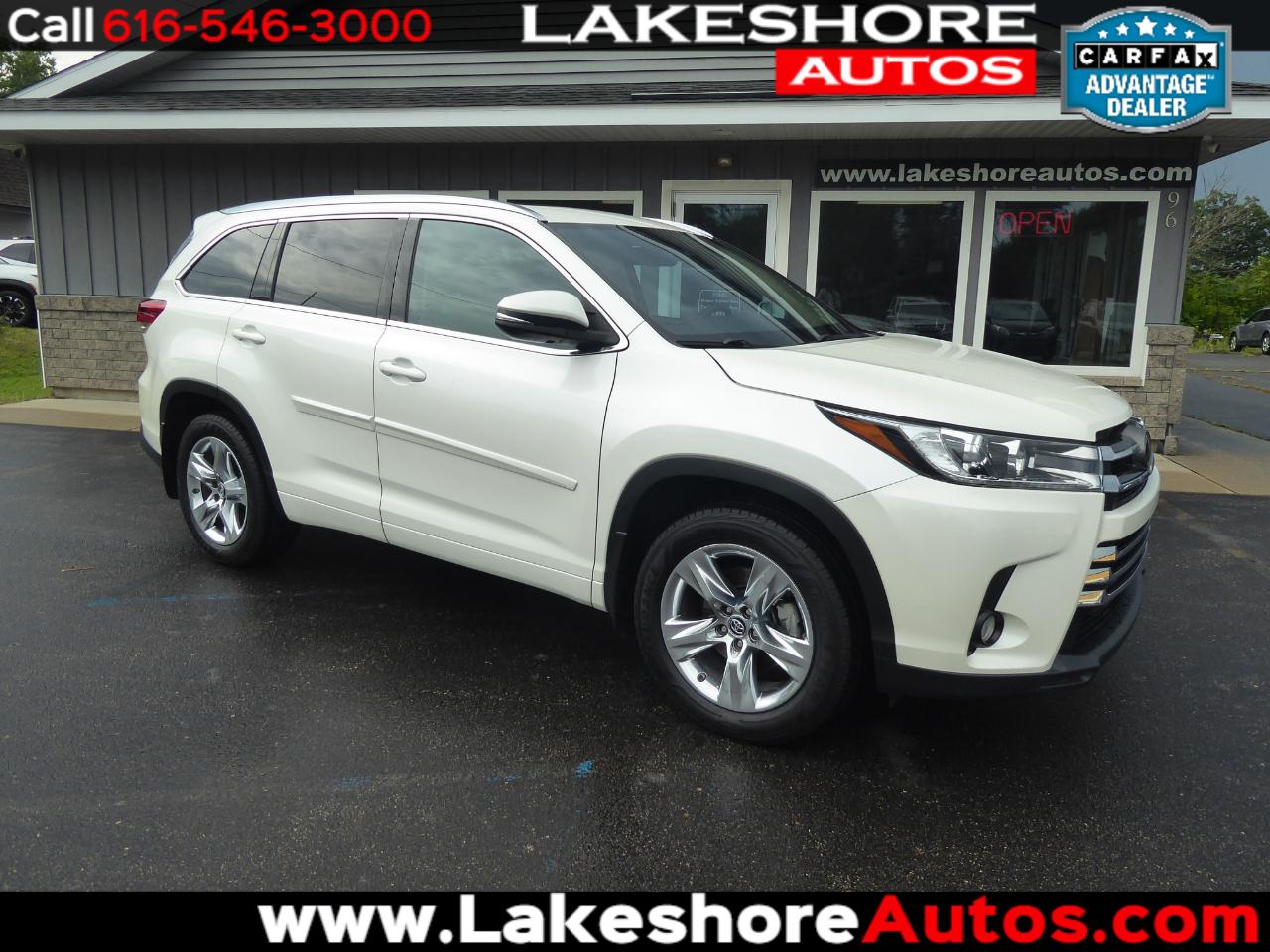 Toyota Highlander Limited AWD V6 2018