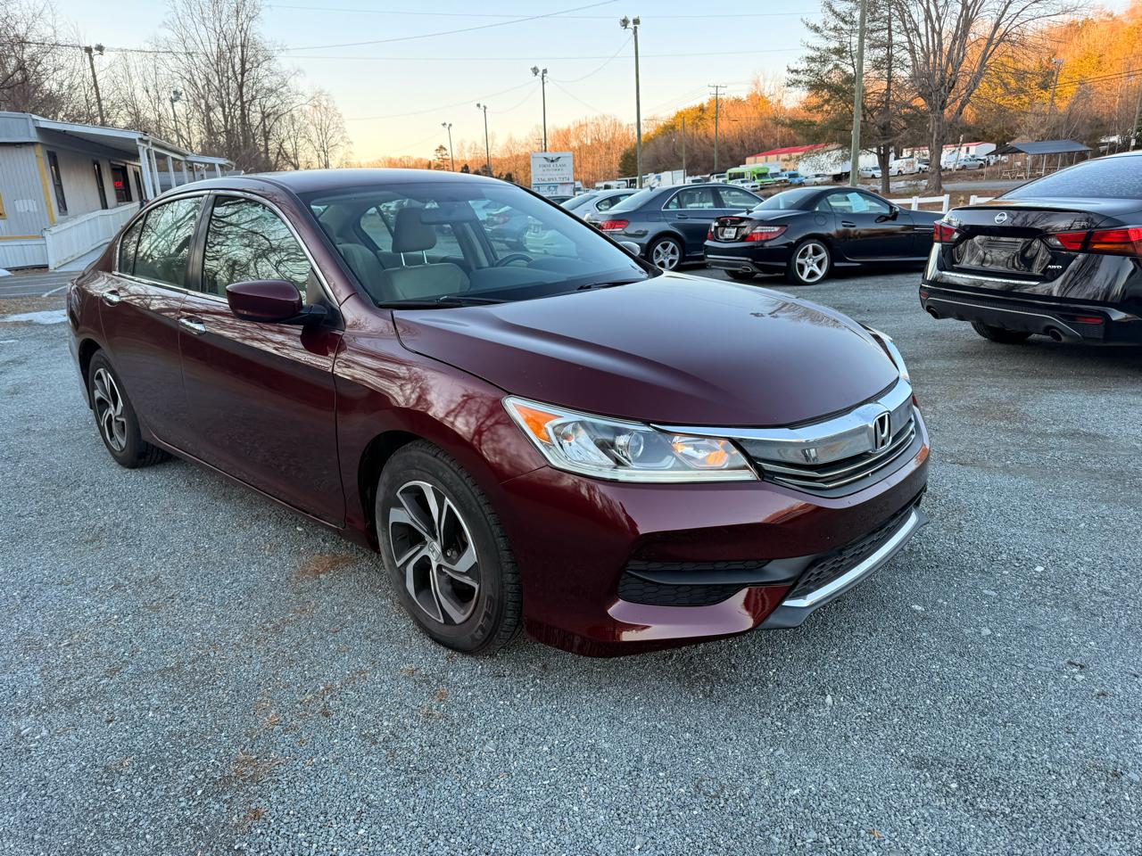 Honda Accord LX Sedan CVT 2017