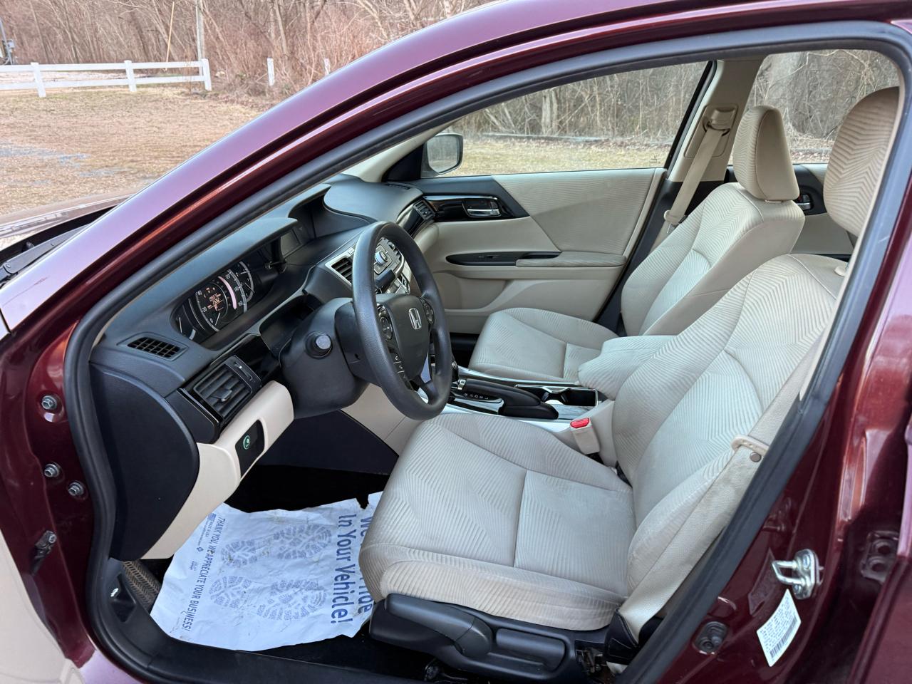 Honda Accord LX Sedan CVT 2017