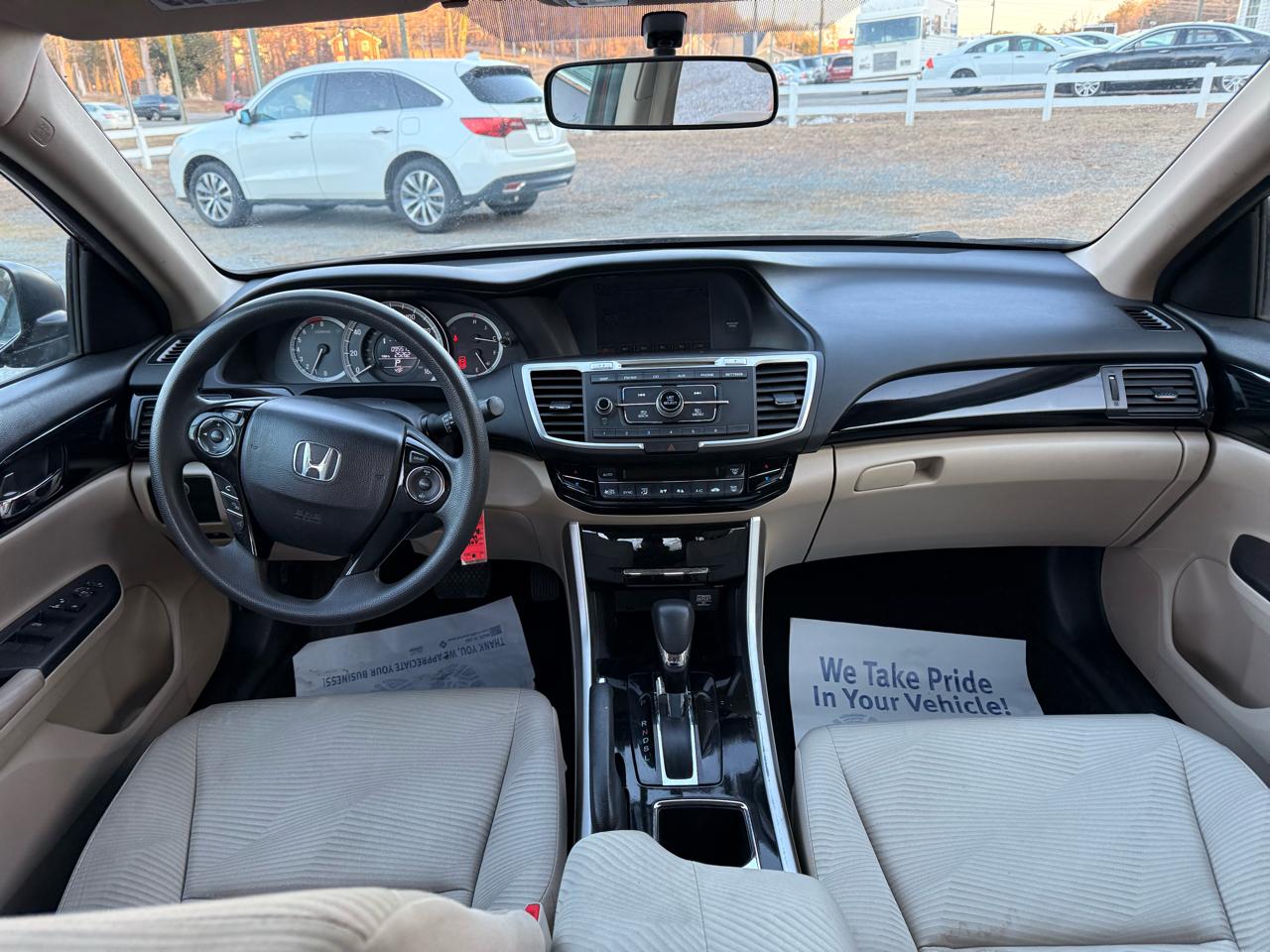 Honda Accord LX Sedan CVT 2017